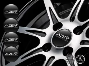 Azev Ruota Adesivi Versione Etichette Cupola Silicone